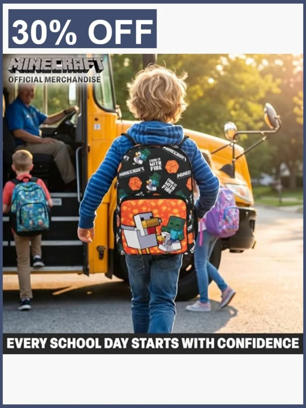 Minecraft Kids Backpack 18